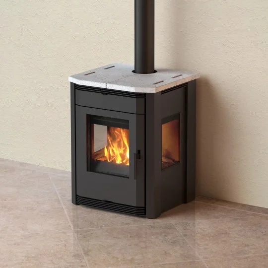 Estufa de Leña 3 Caras MBS Eva - Image 2